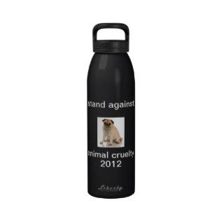 Fight Against Animal Cruelty Reusable Water Bottles