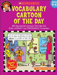 Vocabulary Cartoon Of The Day 180 Reproducible Cartoons That Help Kids Build A Robust And Prodigious Vocabulary,(Paperback) General