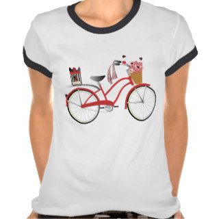 Ladybug Bicycle T shirts