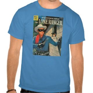 T Shirt Lone Ranger 1960 Comic Book Cover