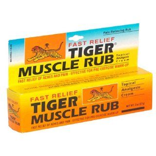 Tiger Muscle Rub, Topical Analgesic Cream, 2 Ounces (57 g) Health & Personal Care