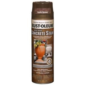 Rust Oleum Concrete Stain 15 oz. Earth Brown Spray (6 Pack) 247162