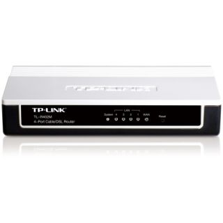 TP LINK TL R402M 4 Port Cable/DSL home Router, 1 WAN port, 4 LAN port TP Link Racks, Mounts, & Servers