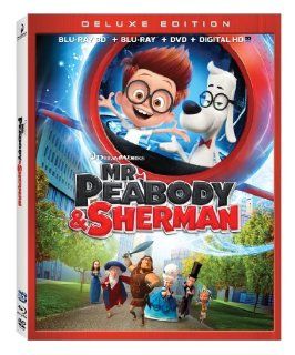 Mr. Peabody & Sherman (Blu ray 3D / Blu ray / DVD + Digital Copy) Movies & TV