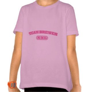 Team Brewer Pink XXL Shirts