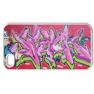 Self Design iphone Hard Cover Graffiti Design for iPhone 4,4S DIY Style 7075 Cell Phones & Accessories