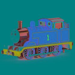 Thomas and Friends Thomas with Moving Eyes Train Engine Toy Bachmann Trains