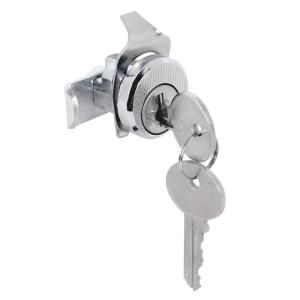 Prime Line 5 Pin Florence Nickel Counter Clockwise Mail Box Lock with Dust Cover S 4301
