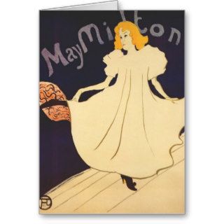 May Milton Art Nouveau Greeting cards