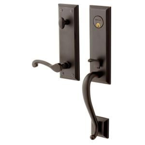 Baldwin Estate Collection Stonegate Single Cylinder Venetian Bronze Handleset with Classic Lever 85355.112.RENT