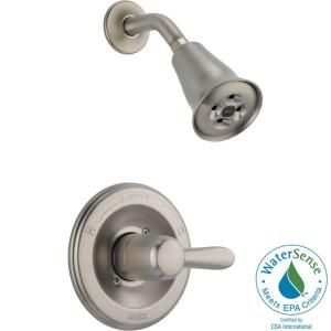 Delta Lahara 1 Handle 1 Spray H2Okinetic Shower Only Faucet in Stainless (Valve not included) T14238 SSH2O
