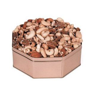 Holiday Premium Mixed Nuts (1 lb 10 Oz in a Christmas Tin)  Grocery & Gourmet Food