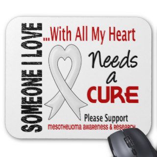 Mesothelioma Needs A Cure 3 Mouse Pads
