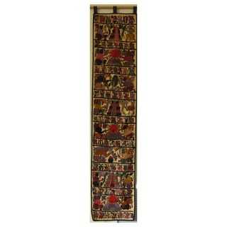 Hand embroidered Mayan Tapestry (Guatemala) Tapestries