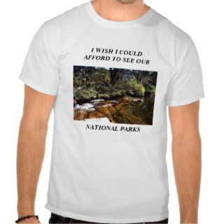 I WISH I COULD AFFORD TO SEE OUR NATIONAL PARKS T SHIRT