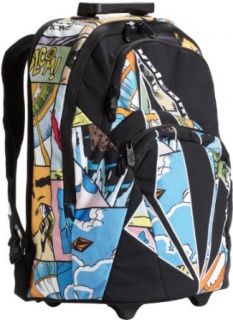 Volcom Boys 8 20 Purma Youth Two Rolling Backpack, Art, One Size Clothing