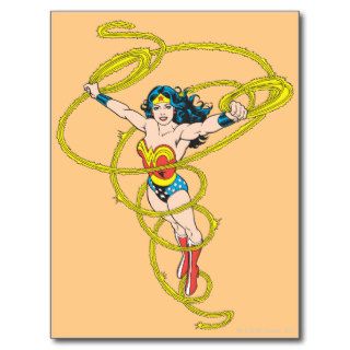 Wonder Woman in Lasso Post Cards