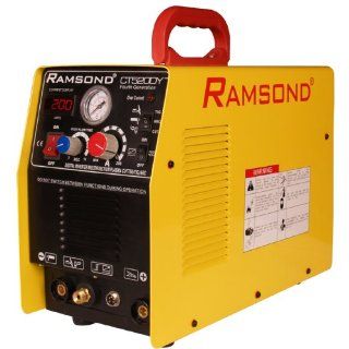 Ramsond CT 520DY 3 in 1 Multifunction Digital Inverter Plasma Cutter + TIG Welder + ARC (MMA) Welder, Dual Voltage 110/220V Dual Frequency 50/60Hz   Rebar Cutters And Benders  