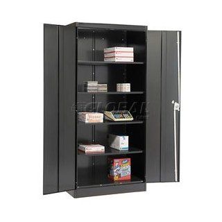 Lyon Storage Cabinet 36x24x78   Black  