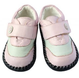 Bobo   Pink and White (12 18 months) Crib Shoes Shoes