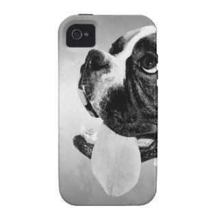 Funny Boxer dog big tongue Vibe iPhone 4 Case