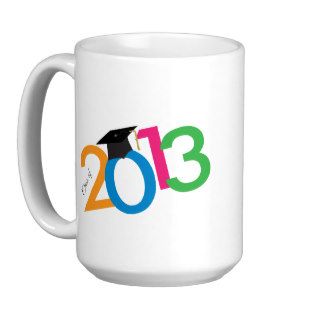 Class of 2013 Multi Colored Coffee Mug