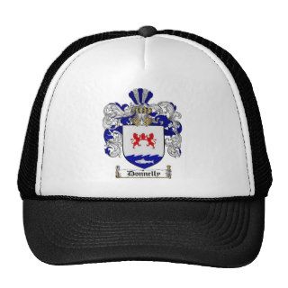DONNELLY FAMILY CREST    DONNELLY COAT OF ARMS MESH HAT