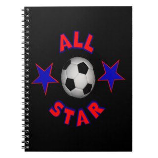 All Star Soccer Notebook