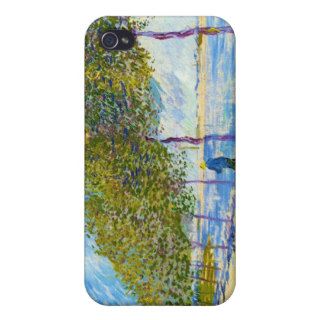 Along the Seine by Vincent Van Gogh iPhone 4/4S Cover