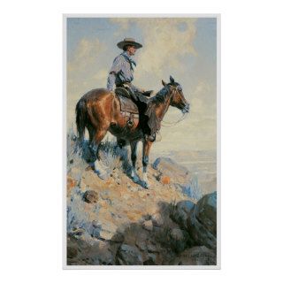 Sentinel of the Plains ~ William Herbert Dunton Print