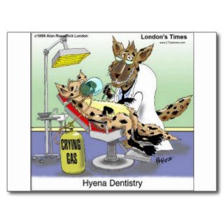 Hyena Dentistry Gifts Tees Mugs Cards Etc Postcards