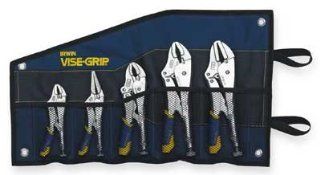 Irwin Tools 538KBT 5 Piece Fast Release Locking Pliers Set Contains   Locking Jaw Pliers  