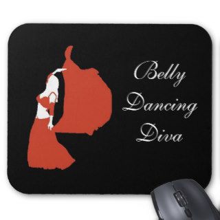 Belly Dancing Diva Mouse Mat