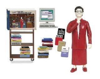 Deluxe Librarian Action Figure Toys & Games
