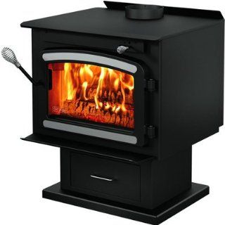 Drolet Classic Wood Stove with Blower   75, 000 BTU, EPA Certified, Model# DB0  Chimney Brushes