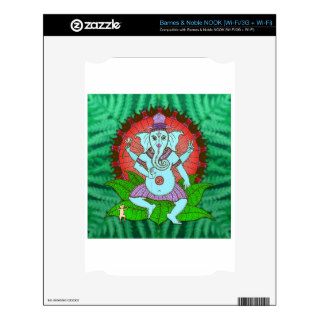 Peace Ganesh Dancing Decal For The NOOK