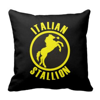 Italian Stallion American MoJo Pillow