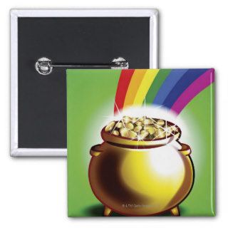 Pot of gold and rainbow buttons