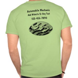 Custom Auto Mechanic Business TShirts