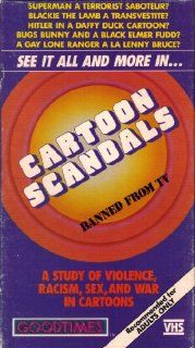 Cartoon Scandals / Bannned From Tv / a Study of Violence, Racism, Sex, & War in Cartoons Bugs Bunny, Lenny Bruce, Superman, Black Elmer Fudd, Mickey Mouse Movies & TV