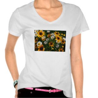 Daisies and Sunflowers Tshirts