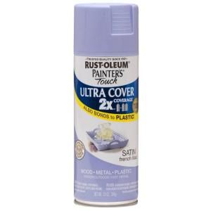 Rust Oleum Painters Touch 2X 12 oz. Satin French Lilac General Purpose Spray Paint 249079