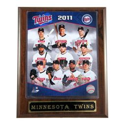 2011 Minnesota Twins Plaque Baseball