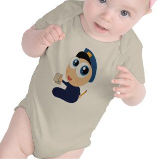 Baby Police Officer Infant Clothing Tee Shirt