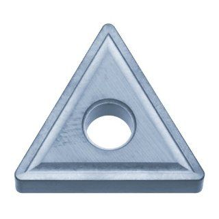 Kyocera TNMP 544 60 Triangle / Negative Turning Insert; Cermet Grade TC30 for finishing of steel and cast iron; I.C. Size 5/8"; Thickness 1/4"; Corner Radius 1/16" (10 Pack)