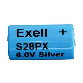 Exell S28PX 6V Silver Oxide Battery 4SR44, V28PX, PX28, 544,  Digital Camera Batteries  Camera & Photo