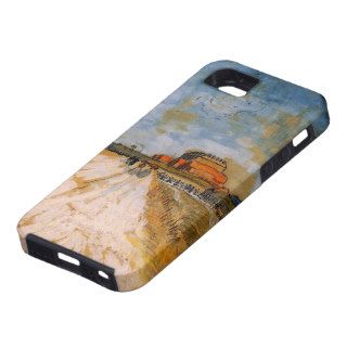 Van Gogh; Road Running Beside the Paris Ramparts iPhone 5 Cases