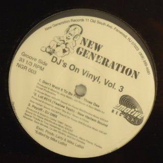 Dj's on Vinyl, Vol 3 New Generation Music