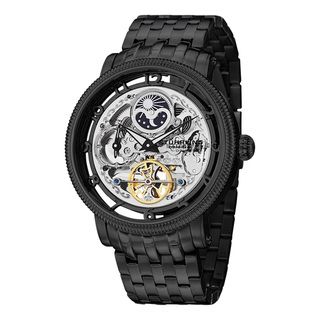 Stuhrling Original Men's Symphony DT Automatic Skeleton Stainless Steel Bracelet Watch Stuhrling Original Men's Stuhrling Original Watches