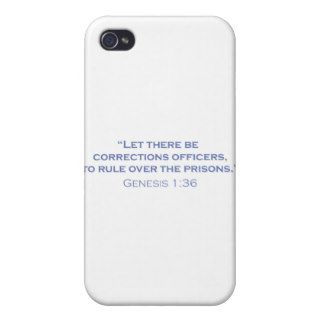Corrections Officers / Genesis iPhone 4/4S Cover